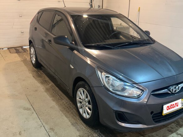 2013 Hyundai Solaris I, серый