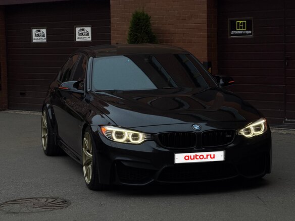 2014 BMW M3 V (F80), чёрный, 4900000 рублей - вид 3