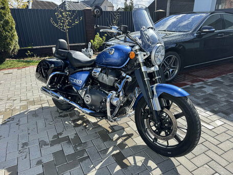 2023 Royal Enfield Super Meteor, синий, 660000 рублей, вид 1