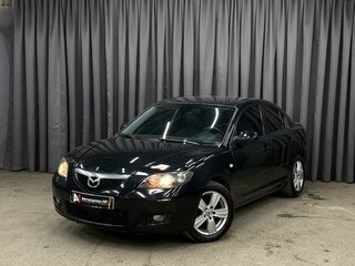 2007 Mazda 3 I (BK) Рестайлинг, чёрный, 519888 рублей, вид 1