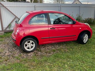 2008 Nissan Micra III (K12), красный, 380000 рублей, вид 4