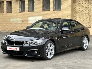 2016 BMW 4 серии Gran Coupe 420i F32/F33/F36, чёрный, 2990000 рублей, вид 1