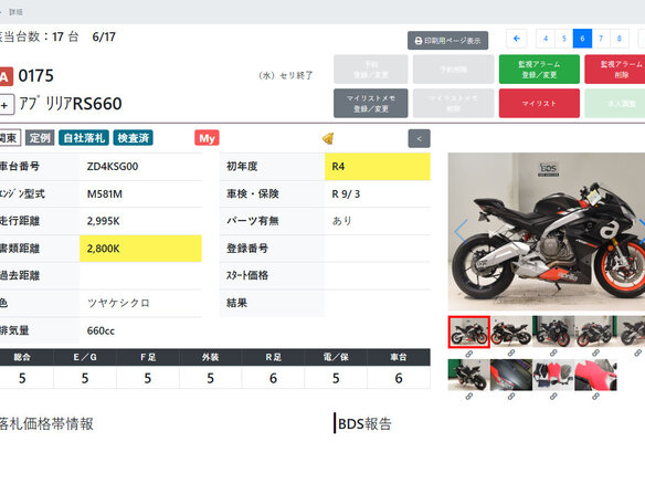 2021 Aprilia RS 660, чёрный, 985000 рублей - вид 2