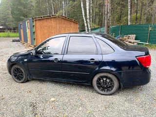 2013 Lada (ВАЗ) Granta I, синий, 380000 рублей, вид 3