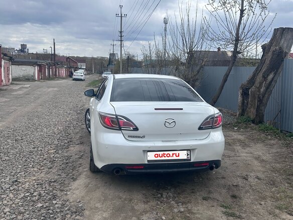 2011 Mazda 6 II (GH) Рестайлинг, белый, 700000 рублей - вид 8