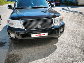 2013 Toyota Land Cruiser 200 Series Рестайлинг 1, чёрный, 4800000 рублей, вид 2