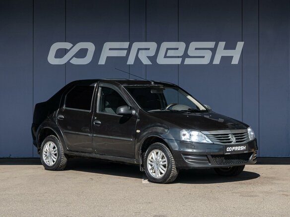 2010 Renault Logan I Рестайлинг, чёрный, 225000 рублей