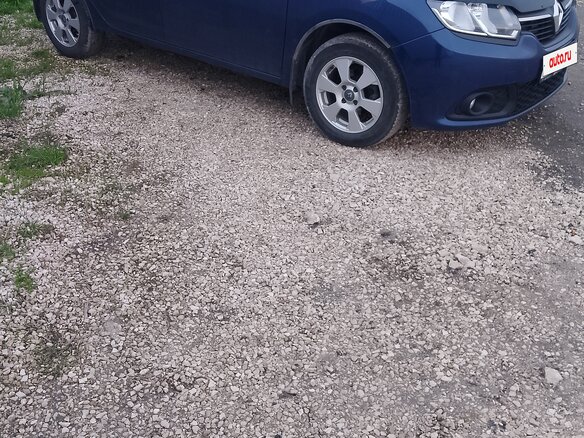 2014 Renault Sandero II, синий, 610000 рублей - вид 8