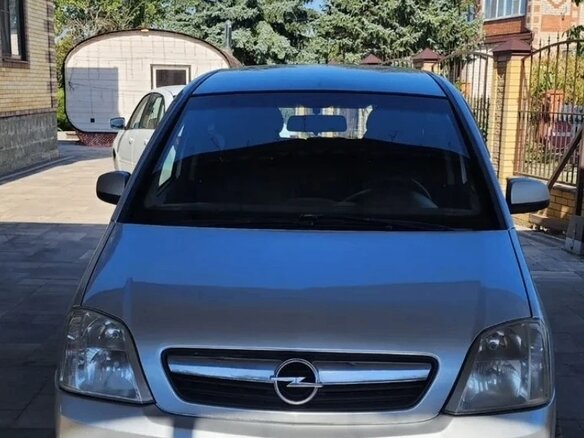 2008 Opel Meriva A Рестайлинг, серебристый, 349000 рублей