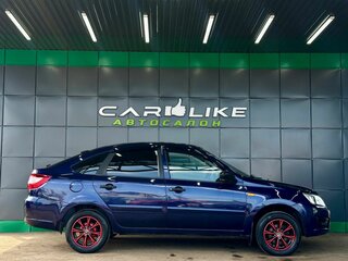 2015 Lada (ВАЗ) Granta I, синий, 399000 рублей, вид 4