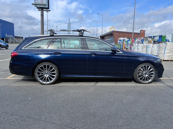 2019 Mercedes-Benz E-Класс 400 d V (W213, S213, C238), синий, 3950000 рублей - вид 4