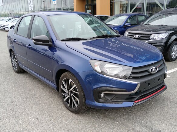 2026 Lada (ВАЗ) Granta Sport I Рестайлинг, синий, 1657000 рублей