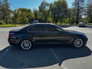 2006 BMW 5 серии 525i V (E60/E61), чёрный, 1050000 рублей, вид 2