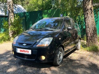 2007 Chevrolet Spark II, чёрный, 370000 рублей, вид 1