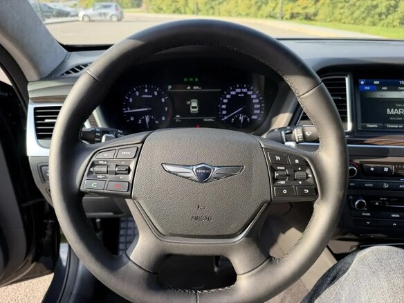 2017 Genesis G80 I, чёрный, 1699000 рублей - вид 10