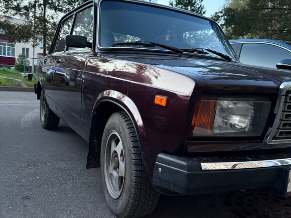 2003 Lada (ВАЗ) 2107, красный, 175000 рублей - вид 2