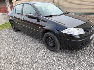 2007 Renault Megane II Рестайлинг, чёрный, 580000 рублей, вид 2
