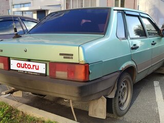 2003 Lada (ВАЗ) 21099, зелёный, 150000 рублей, вид 4