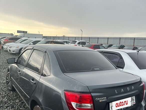 2023 Lada (ВАЗ) Granta I Рестайлинг, серый, 980000 рублей - вид 1