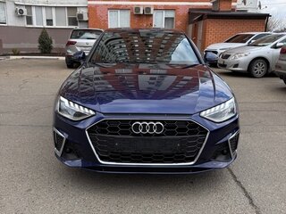 2021 Audi A4 40 TFSI V (B9) Рестайлинг, синий, 4200000 рублей, вид 4