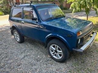 2008 Lada (ВАЗ) 2121 (4x4) I Рестайлинг, синий, 345000 рублей, вид 2
