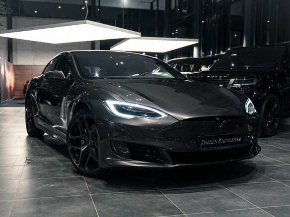 2019 Tesla Model S Performance I Рестайлинг, серый - вид 13