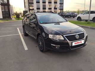 2009 Volkswagen Passat B6, чёрный, 820000 рублей, вид 3