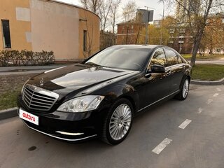 2007 Mercedes-Benz S-Класс 350 V (W221), чёрный, 1150000 рублей, вид 1