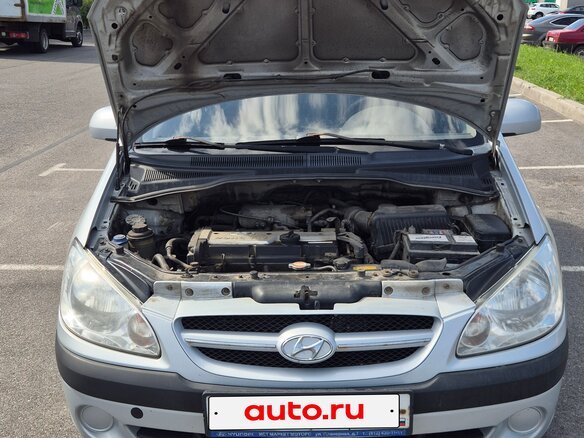 2007 Hyundai Getz I Рестайлинг, серебристый - вид 12