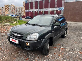 2008 Hyundai Tucson I, зелёный, 680000 рублей, вид 2