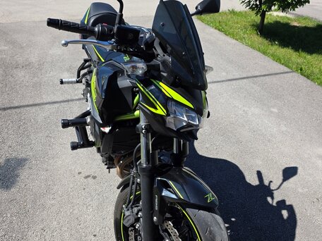2020 Kawasaki Z 650, чёрный, 780000 рублей, вид 4