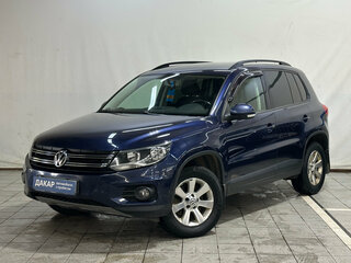 2013 Volkswagen Tiguan I Рестайлинг, синий, 1120000 рублей, вид 1