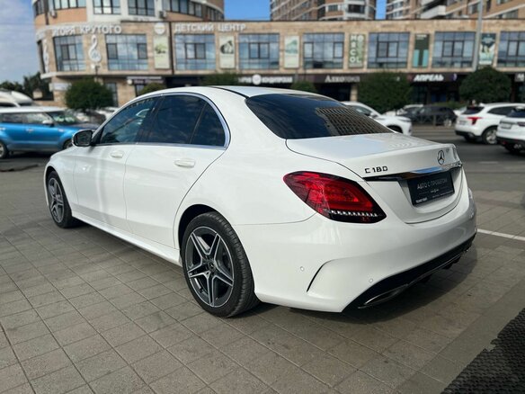 2018 Mercedes-Benz C-Класс 180 IV (W205) Рестайлинг, белый - вид 6