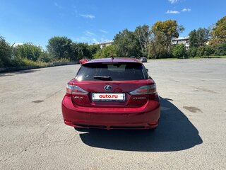 2011 Lexus CT 200h I, красный, 1700000 рублей, вид 4