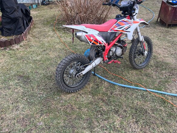 2021 Wels RT 125, красный, 65000 рублей - вид 1