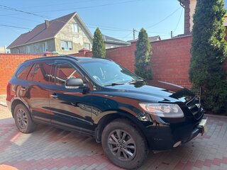 2008 Hyundai Santa Fe II, чёрный, 990000 рублей, вид 4