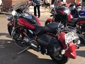 2008 Yamaha XVS1100, красный, 580000 рублей