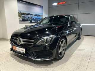 2017 Mercedes-Benz C-Класс 180 9G-TRONIC IV (W205), чёрный, 2050000 рублей, вид 2