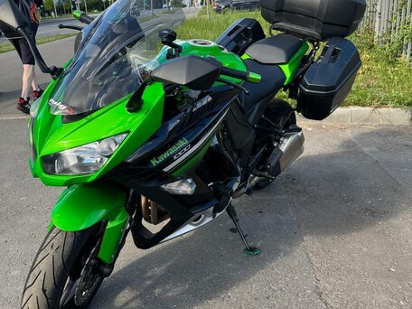 2016 Kawasaki Z 1000SX, зелёный, 750000 рублей, вид 5