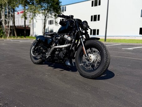 2010 Harley-Davidson Forty-Eight, чёрный, 870000 рублей, вид 2