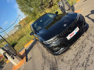 2020 BMW 3 серии 320d VII (G2x), чёрный, 3900000 рублей, вид 3