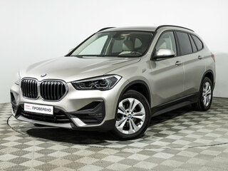 2020 BMW X1 18d xDrive II (F48) Рестайлинг, серебристый, 2999700 рублей, вид 1