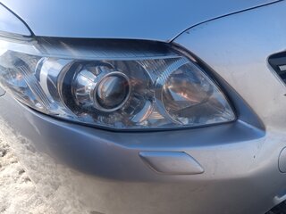 2008 Toyota Corolla X (E140, E150), серебристый, 595000 рублей, вид 5