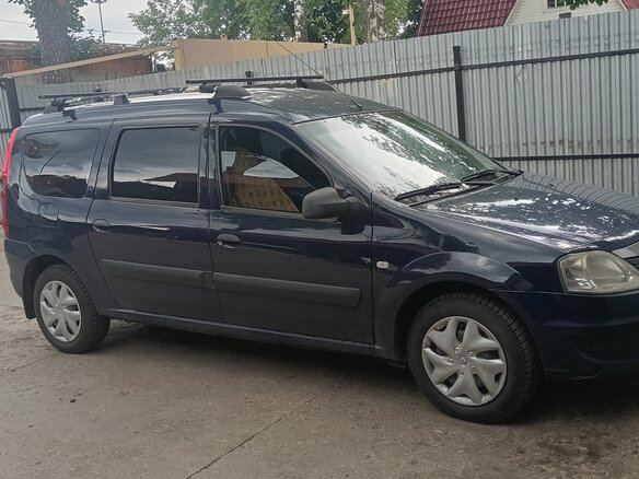 2010 Dacia Logan I, синий, 415000 рублей - вид 1