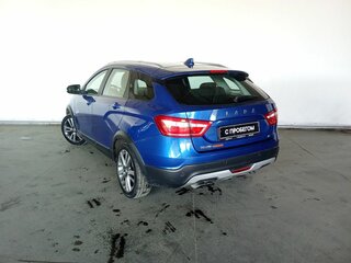 2020 Lada (ВАЗ) Vesta SW Cross I, синий, 1120000 рублей, вид 4