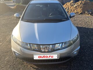 2007 Honda Civic VIII, серебристый, 425000 рублей, вид 2