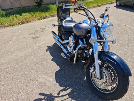 2005 Yamaha XVS1100, серый, 450000 рублей, вид 4