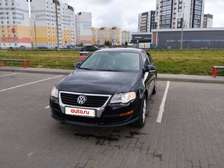 2007 Volkswagen Passat B6, чёрный, 500000 рублей, вид 3