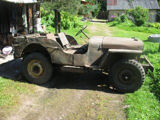 1942 Willys MB, зелёный, 3000000 рублей, вид 3