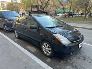 2007 Toyota Prius II Рестайлинг (XW20), чёрный, 600000 рублей, вид 2